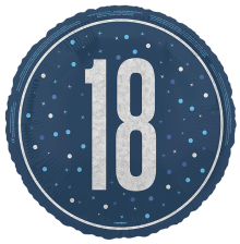Standard Number 18 Glitz Blue